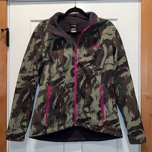 North Face camo jacket